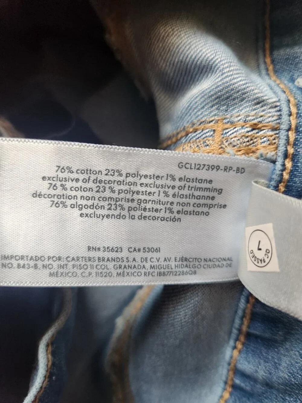 Girls Size 14 Oshkosh Skinny Jeans